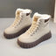 Winter Boots for Women Padded Shoes Fashion Designer Keep Warm Plus Plush Snow Boot Woman Fur Sneakers Skateboard Shoes Footwear - Korvel