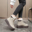 Winter Boots for Women Padded Shoes Fashion Designer Keep Warm Plus Plush Snow Boot Woman Fur Sneakers Skateboard Shoes Footwear - Korvel