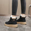 Winter Boots for Women Padded Shoes Fashion Designer Keep Warm Plus Plush Snow Boot Woman Fur Sneakers Skateboard Shoes Footwear - Korvel