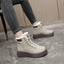 Winter Boots for Women Padded Shoes Fashion Designer Keep Warm Plus Plush Snow Boot Woman Fur Sneakers Skateboard Shoes Footwear - Korvel