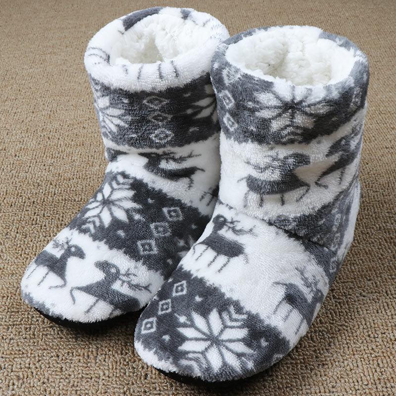 Zapatillas de Invierno de Piel Sintética de Lujo para Mujeres
