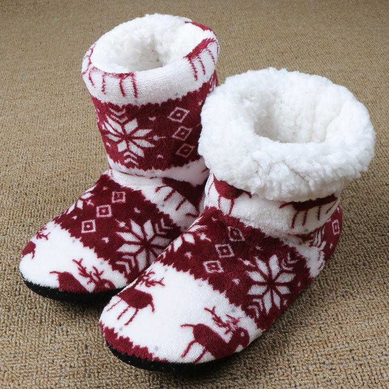 Zapatillas de Invierno de Piel Sintética de Lujo para Mujeres