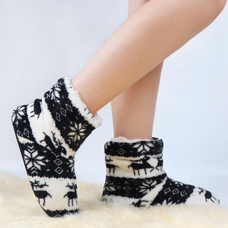 Zapatillas de Invierno de Piel Sintética de Lujo para Mujeres