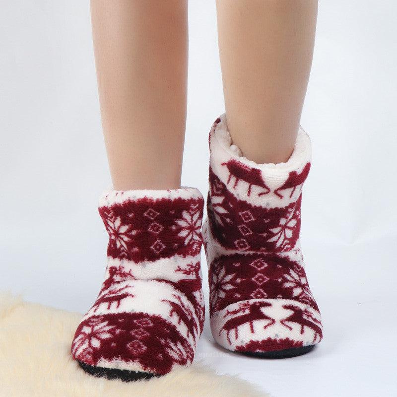 Zapatillas de Invierno de Piel Sintética de Lujo para Mujeres