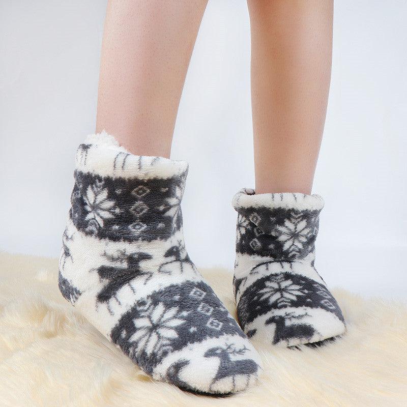Zapatillas de Invierno de Piel Sintética de Lujo para Mujeres
