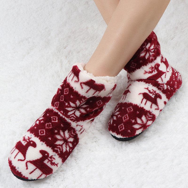 Zapatillas de Invierno de Piel Sintética de Lujo para Mujeres