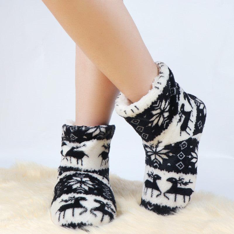 Zapatillas de Invierno de Piel Sintética de Lujo para Mujeres