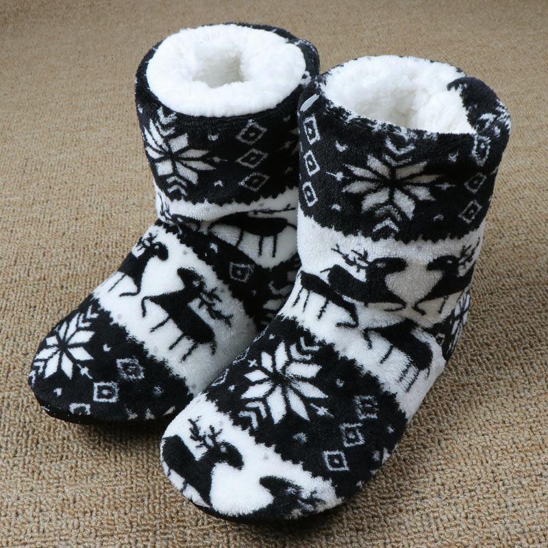 Zapatillas de Invierno de Piel Sintética de Lujo para Mujeres