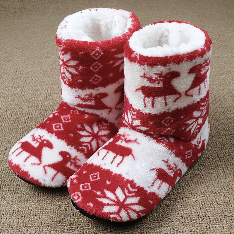 Zapatillas de Invierno de Piel Sintética de Lujo para Mujeres