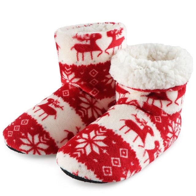 Zapatillas de Invierno de Piel Sintética de Lujo para Mujeres