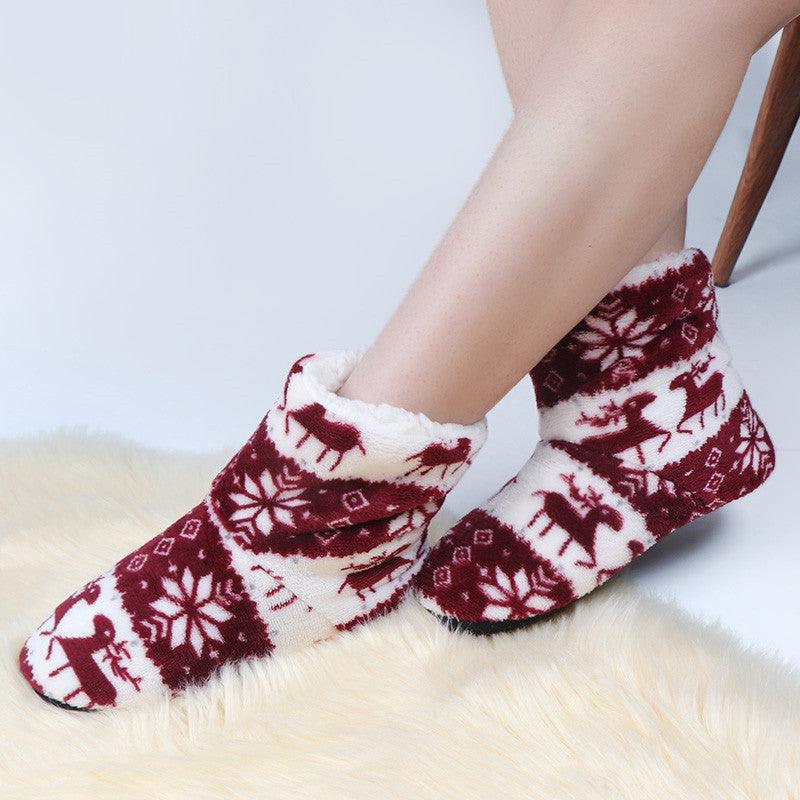 Zapatillas de Invierno de Piel Sintética de Lujo para Mujeres