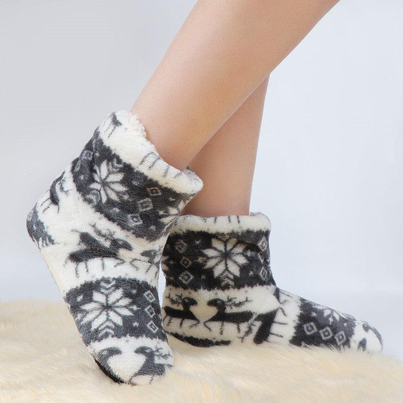 Zapatillas de Invierno de Piel Sintética de Lujo para Mujeres
