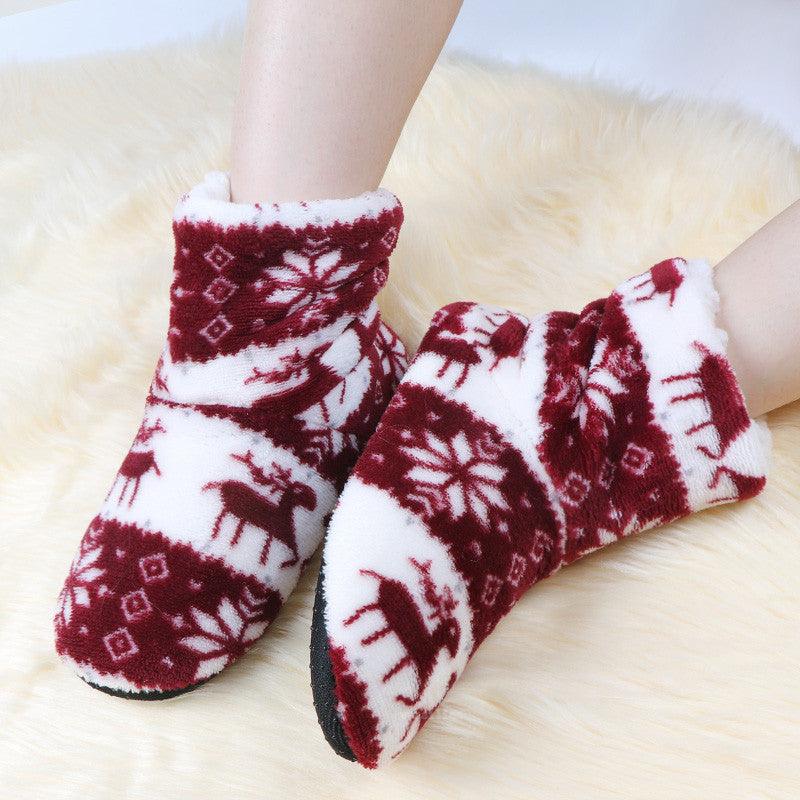 Zapatillas de Invierno de Piel Sintética de Lujo para Mujeres