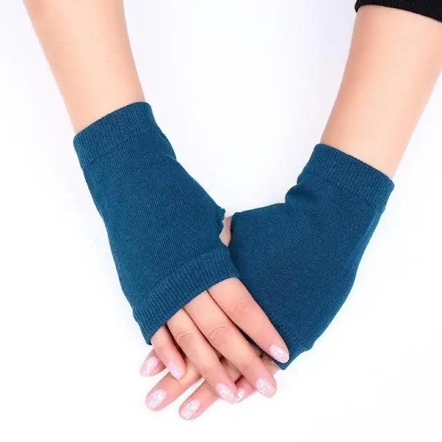 Gants d'hiver sans doigts élégants pour femmes