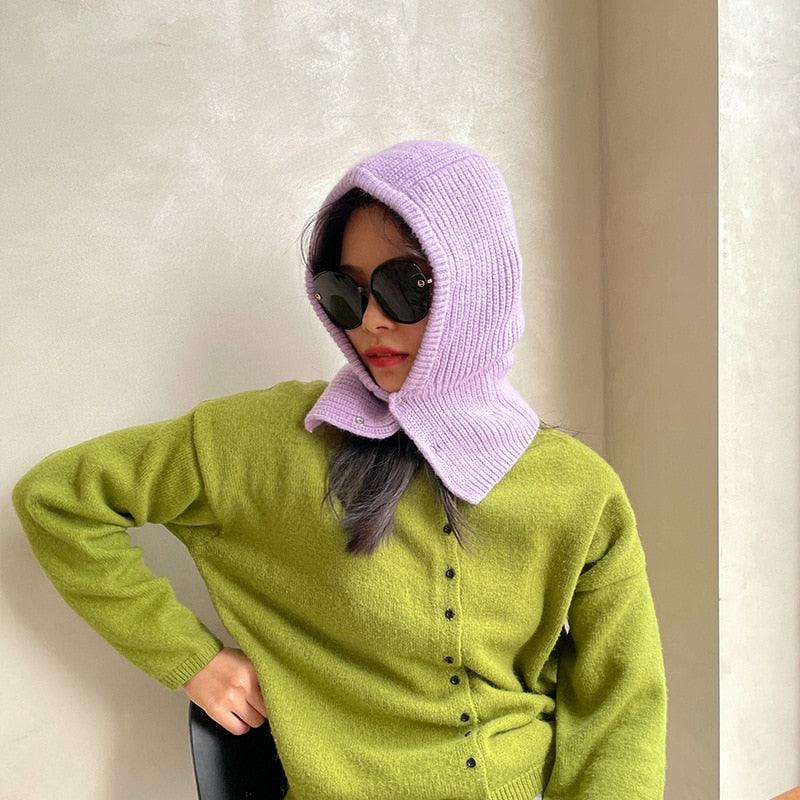 Chapeau Balaclava Tricoté Premium pour le Confort Hivernal