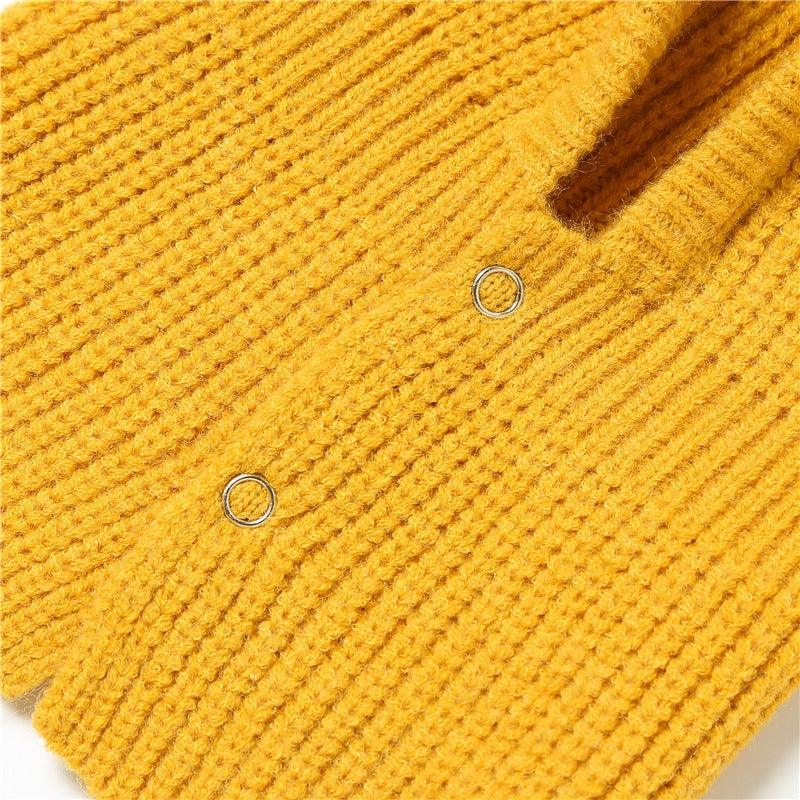 Chapeau Balaclava Tricoté Premium pour le Confort Hivernal