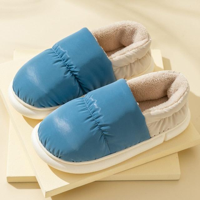 Cozy Winter Fur Slippers for Men and Women