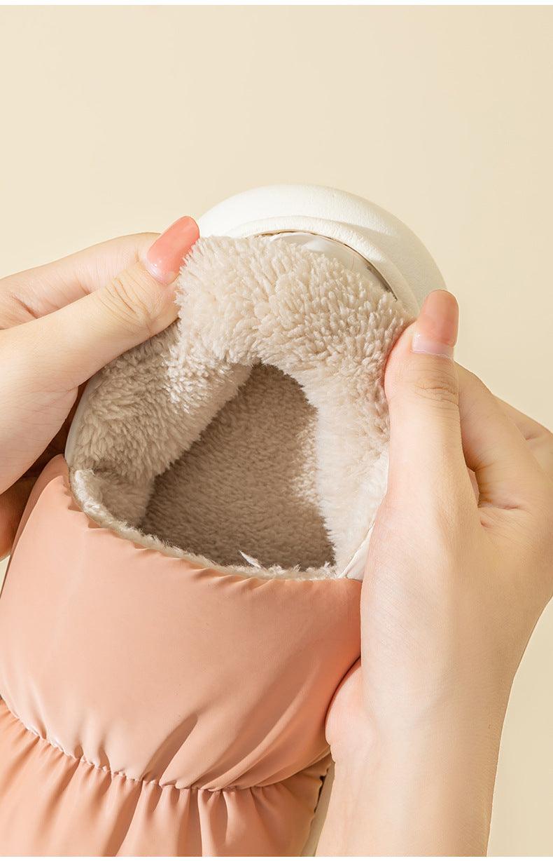 Cozy Winter Fur Slippers for Men and Women