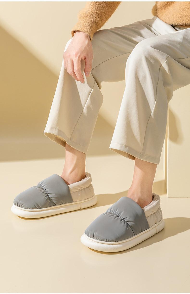 Cozy Winter Fur Slippers for Men and Women
