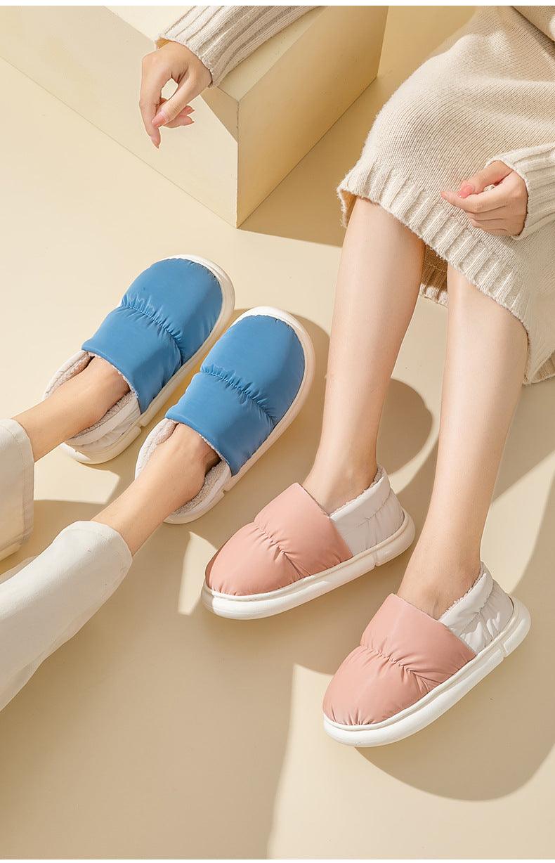 Cozy Winter Fur Slippers for Men and Women