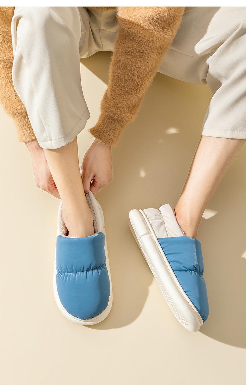 Cozy Winter Fur Slippers for Men and Women