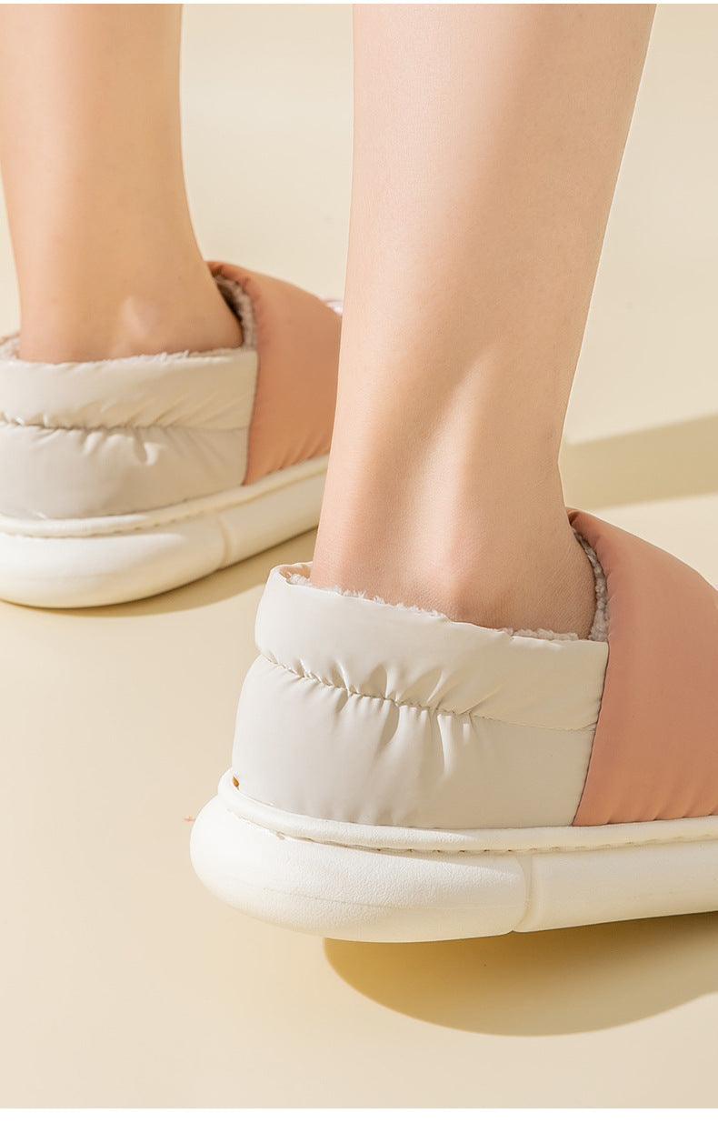 Cozy Winter Fur Slippers for Men and Women