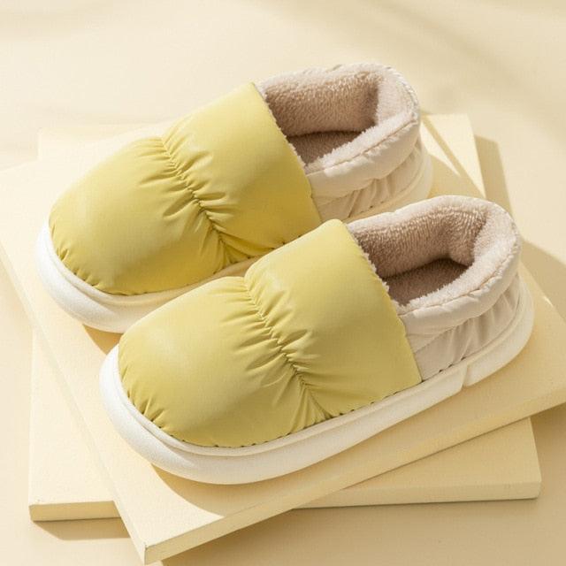 Cozy Winter Fur Slippers for Men and Women