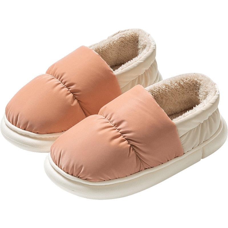 Cozy Winter Fur Slippers for Men and Women