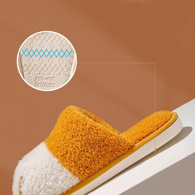 Cute Cat Paw Women's Furry Slides - Cozy Indoor Slippers