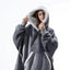 Sudadera con Capucha de Manta Grande y Acogedora para Mujeres