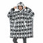 Sudadera con Capucha de Manta Grande y Acogedora para Mujeres