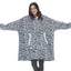 Sudadera con Capucha de Manta Grande y Acogedora para Mujeres