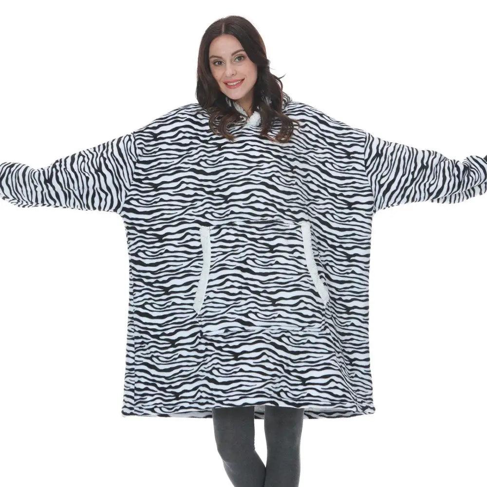 Sudadera con Capucha de Manta Grande y Acogedora para Mujeres
