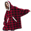 Sudadera con Capucha de Manta Grande y Acogedora para Mujeres