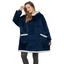 Sudadera con Capucha de Manta Grande y Acogedora para Mujeres