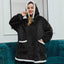Sudadera con Capucha de Manta Grande y Acogedora para Mujeres