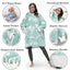 Sudadera con Capucha de Manta Grande y Acogedora para Mujeres
