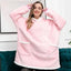 Sudadera con Capucha de Manta Grande y Acogedora para Mujeres