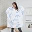 Sudadera con Capucha de Manta Grande y Acogedora para Mujeres