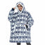 Sudadera con Capucha de Manta Grande y Acogedora para Mujeres