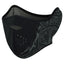 Cagoule thermique d'hiver - Masque demi-visage en polaire et chauffe-nuque