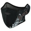 Cagoule thermique d'hiver - Masque demi-visage en polaire et chauffe-nuque