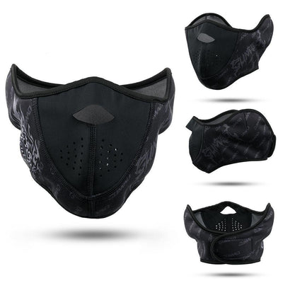 Winter Thermal Balaclava - Fleece Half Face Mask & Neck Warmer