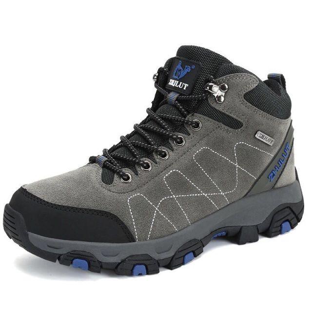 Bottes de sport d'hiver pour hommes - Bottines de randonnée et décontractées antidérapantes