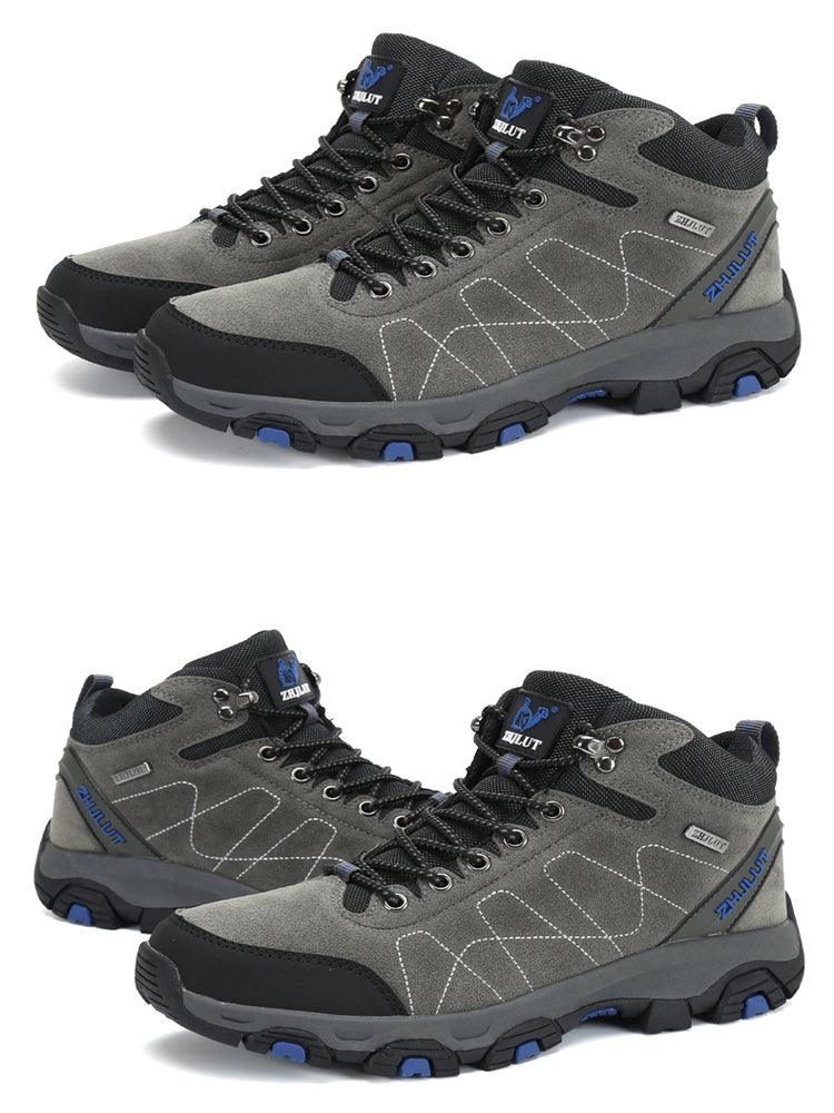 Bottes de sport d'hiver pour hommes - Bottines de randonnée et décontractées antidérapantes