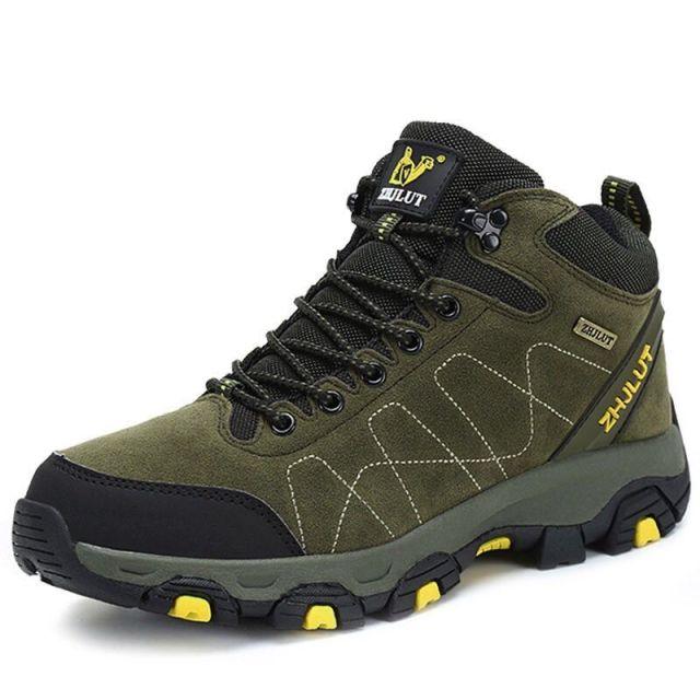 Bottes de sport d'hiver pour hommes - Bottines de randonnée et décontractées antidérapantes