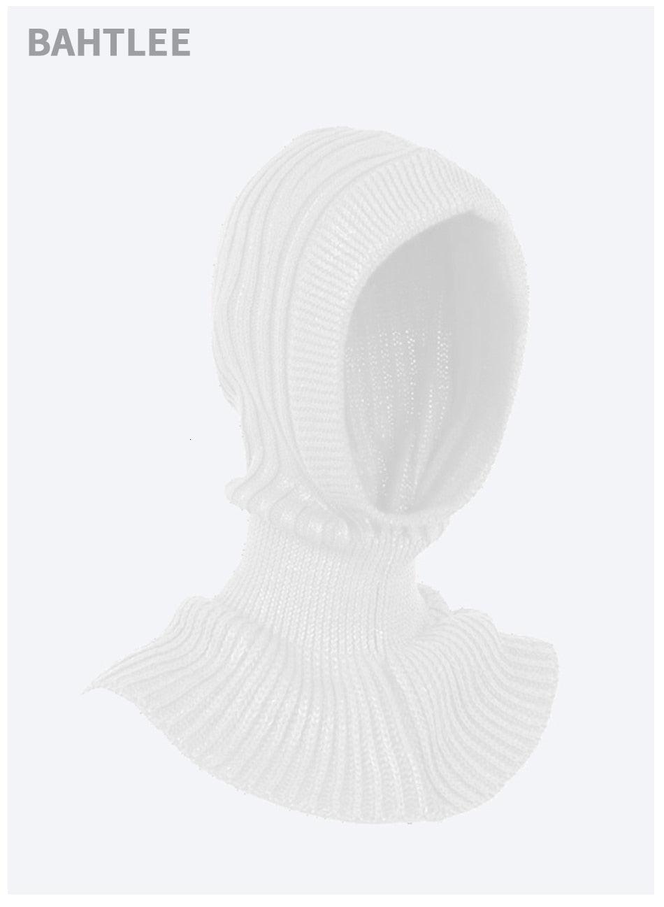 Balaclava de Invierno Premium para Mujeres - Bufanda de Cuello de Lana Tejida