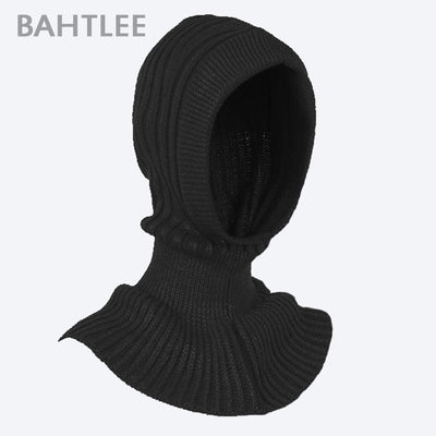 Premium Women's Winter Balaclava - Wool Knitted Neck Warmer