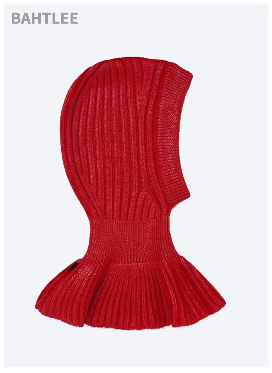 Balaclava de Invierno Premium para Mujeres - Bufanda de Cuello de Lana Tejida