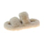 Cozy Faux Fur Winter Slippers for Women - Stylish Open Toe Home Slides - Korvel